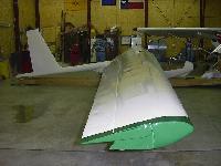 Image of Carbon Dragon in hanger - taken from end of long wing - click for larger image